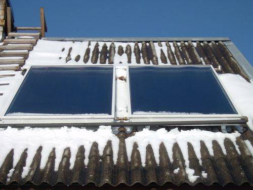 Солнечный коллектор для отопления дома