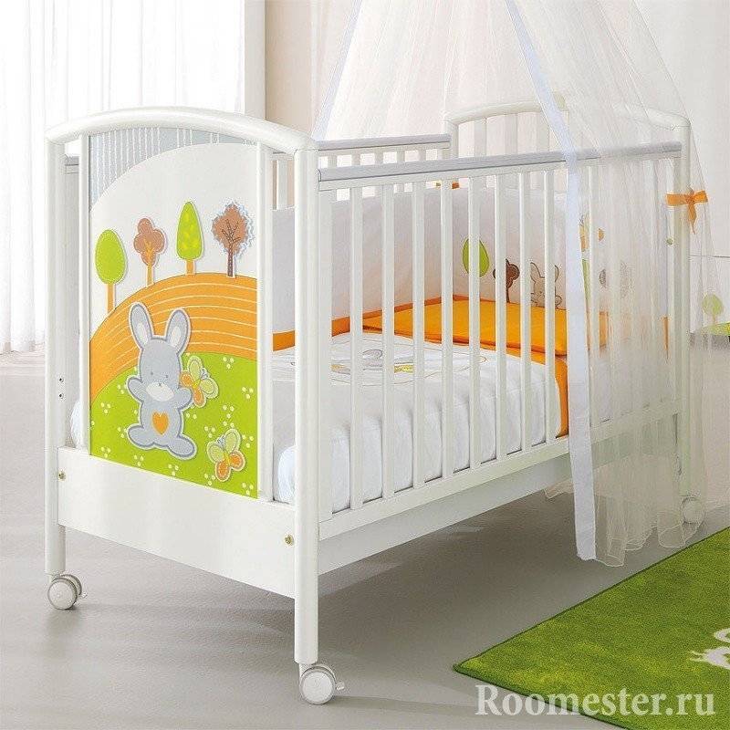 Детская комната  для новорожденного