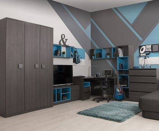 Дизайн комнаты мальчика-подростка в современном стиле 45 фото интерьеров