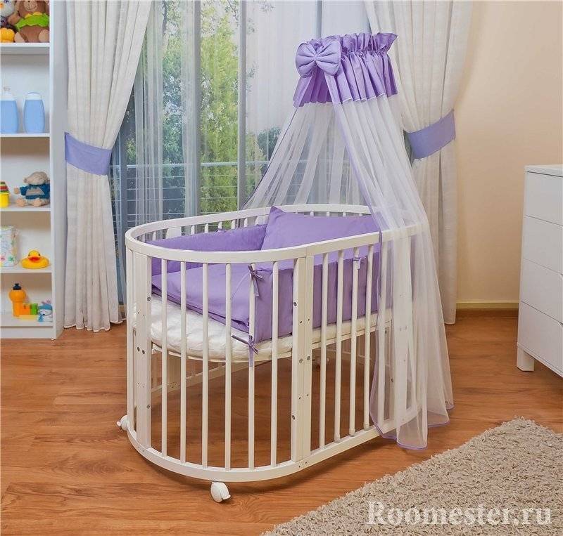 Детская комната  для новорожденного