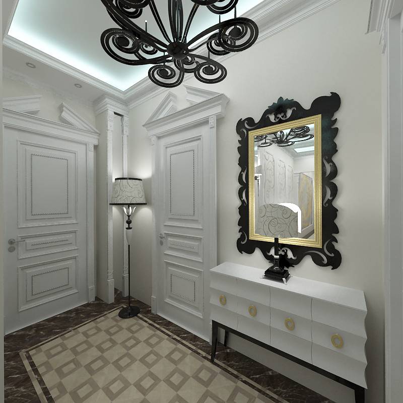 Мебель для коридора - используемые материалы и стиль