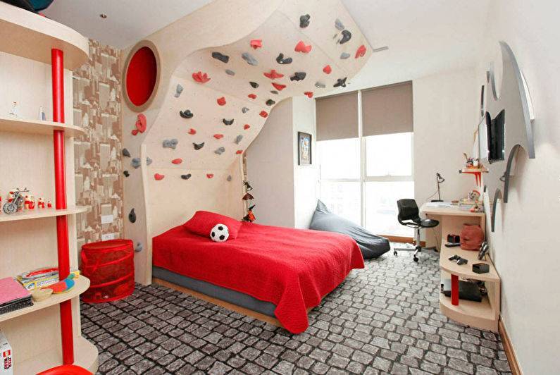 Дизайн комнаты мальчика-подростка в современном стиле 45 фото интерьеров