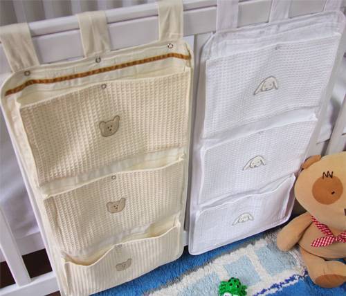 Как сшить органайзер для детской кроватки своими руками Кармашки на кроватку