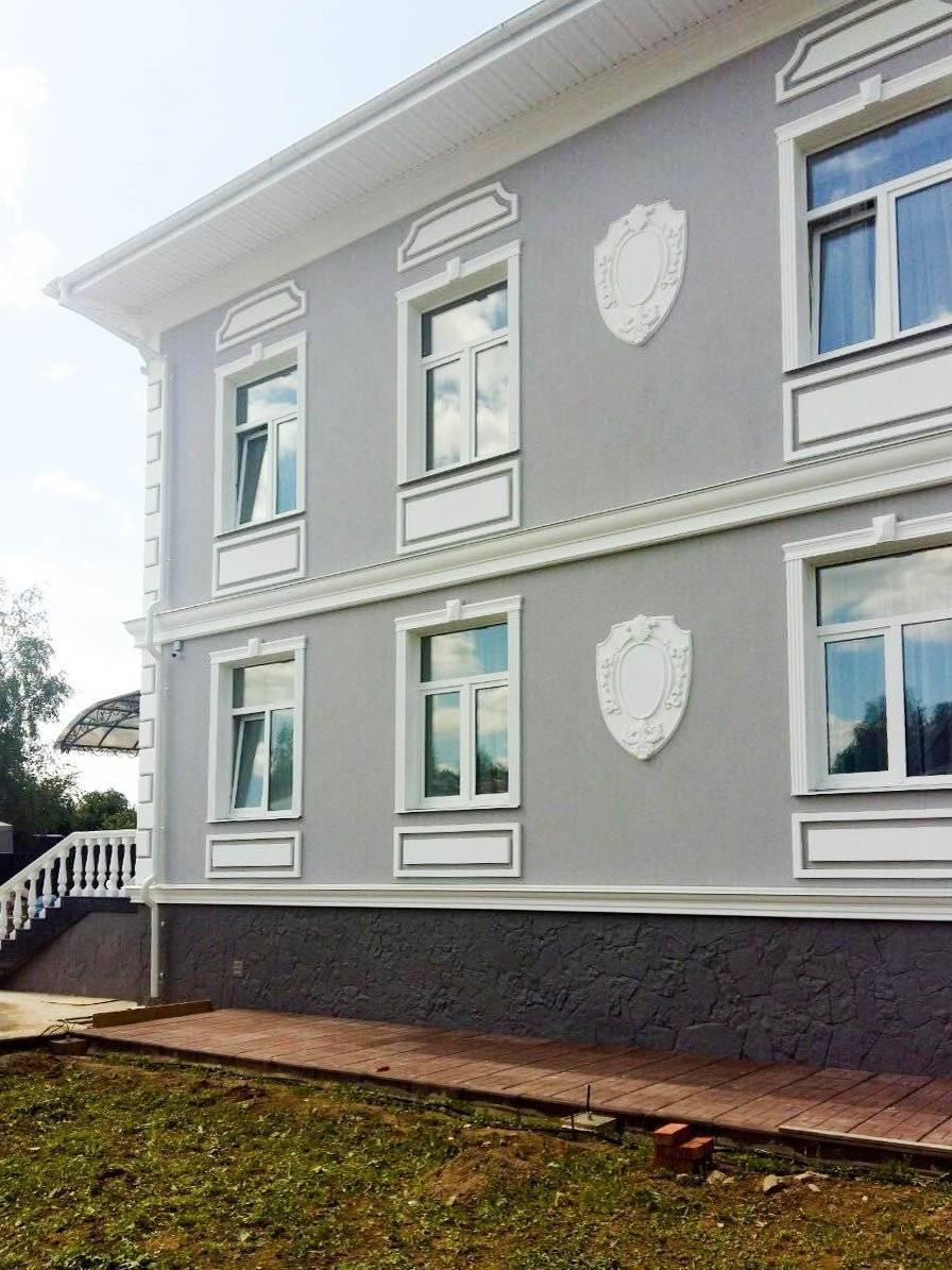 Фасадный декор для наружной отделки дома своими руками