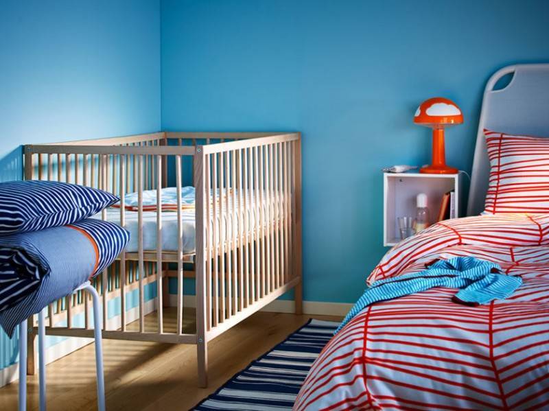 Детская и спальня родителей в одной комнате 25 фото интерьеров