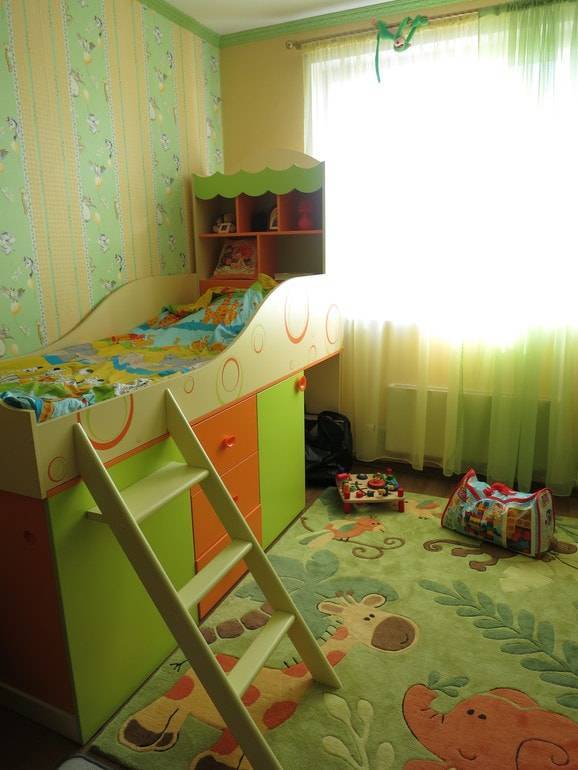 Мягкий пол для детских комнат фото