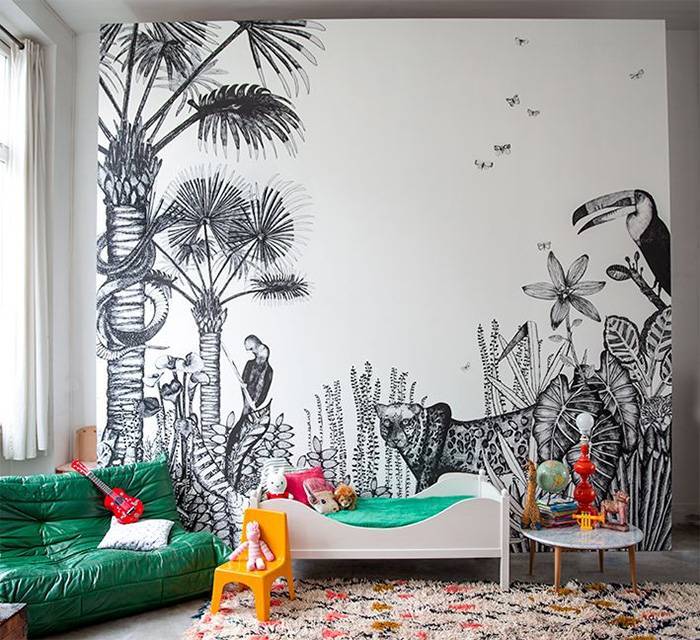 Что нарисовать на стене в комнате подростка: идеи креативных дизайнеров