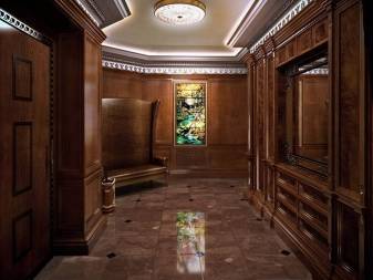 Отделка коридора в квартире: фото дизайнов и пошаговая отделка декоративным камнем