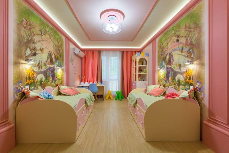 Ремонт детской комнаты для мальчика и девочки 50 фото: современные идеи дизайна
