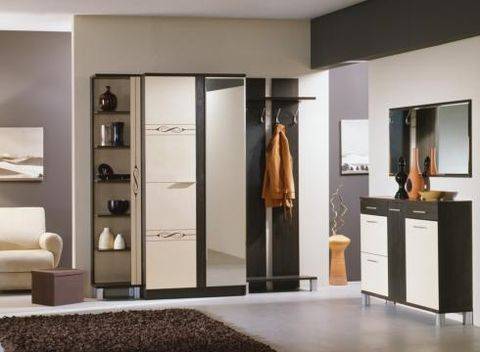 Как правильно выбрать вращающийся шкаф в прихожую - стили и цветовые решения