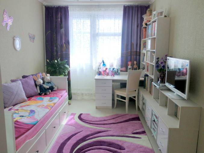 Детская комната для девочки - лучшие примеры интерьеров 52 фото